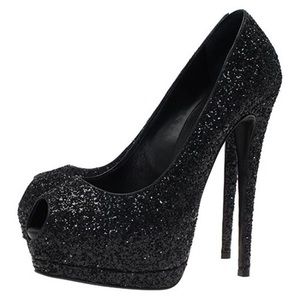 Giuseppe Zanotti Coarse glitter Sharon Pumps